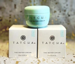 2x~TATCHA~The Water Cream~Pore-Refining~10ml / 0.34 fl oz each~Travel Size~NIB~ - Picture 1 of 1