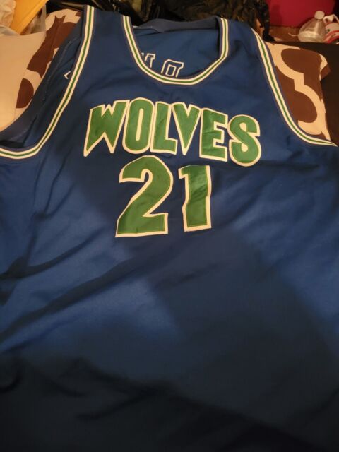 Mitchell & Ness Minnesota Timberwolves #21 Kevin Garnett black Swingman  Jersey