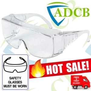 Yukon Safety Uncoated Protective Glasses Eyewear Visitor Spec Clear Lens - Picture 1 of 1