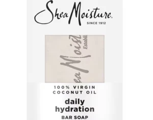 100% Virgin Coconut Oil Daily Hydration Bar Soap 8oz-(pack of 2) - Picture 1 of 6