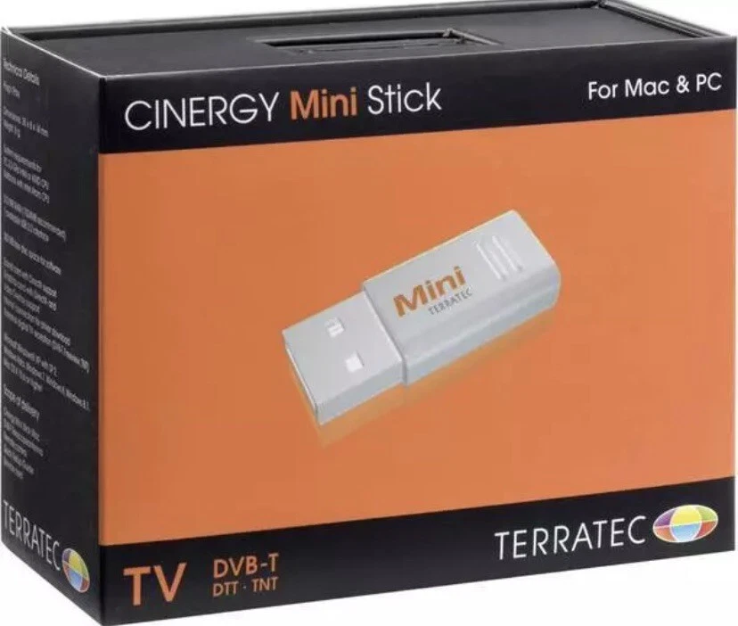 2 X TERRATEC 146749 Cinergy Mini Stick Digitaler TV DVB-T USB Receiver, wie NEU - Bild 1 von 3