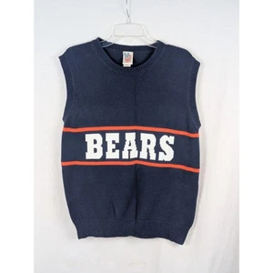 Chaleco Suéter Vintage Comida Chatarra Chicago Bears Estilo Mike Dikta Para Hombre Talla XL - Imagen 1 de 9