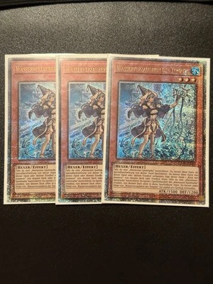 3x Water Enchantress Of The Temple QCR - BLMR-DE056 GERMAN - NM Playset Yugioh! - Image 1 of 3
