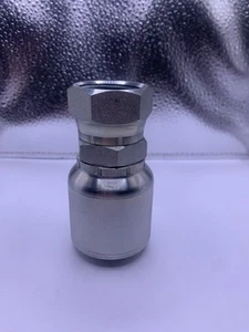 FPX-16-16 (10 Stück) 1 Zoll Schlauch x 1 Zoll Innengewinde NPT drehbare Crimpverschraubung - Bild 1 von 3