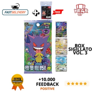 Pokemon box collect 151 c vol 3 Surprises slim display gengar cinese 20 packs - Imagen 1 de 1