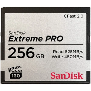 SanDisk Extreme Pro 256 GB CFast 2.0 Card (sdcfsp256ga46d) - Picture 1 of 1
