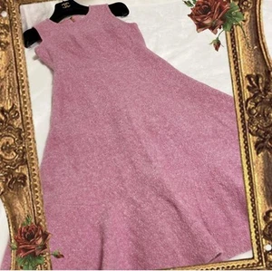 Kate Spade New York Long Dress Size 2 Pink Ruffle Hem Good Condition HN4398 - Picture 1 of 5