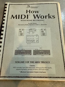 How MIDI Works with home recording by Dan Walker  Katamar Ent Group Used - Good - Imagen 1 de 3