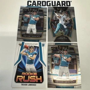 Trevor Lawrence 2021 Select Rookies & Stars Lote 4 Cartas Concourse Premier NFL - Imagen 1 de 6