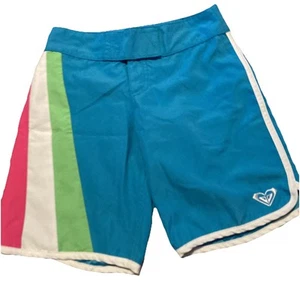 Roxy Surf Colorful Board Swim Shorts Girls Size 7 - Picture 1 of 16