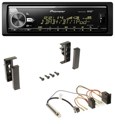Pioneer Bluetooth USB DAB MP3 Autoradio für Audi A2 A3 8L 99-00 A4 B5 99-01 A6 C - Bild 1 von 4