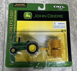 1/64 Ertl John Deere 5020 Tractor with Sheeps Foot DieCast Set NEW - Picture 1 of 4
