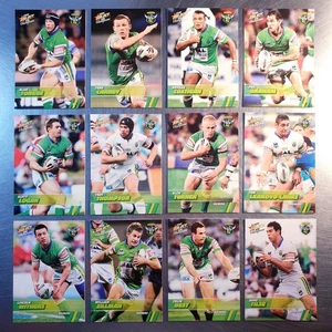 2008 NRL Select Champions Base Team Set (12 Cards) Canberra Raiders - Picture 1 of 2
