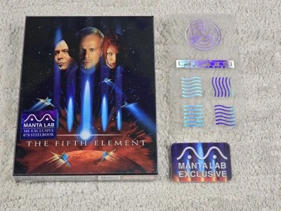 Manta Lab The Fifth Element Double Lenticular 4K UHD Blu-ray SteelBook - Sealed - Image 1 of 4