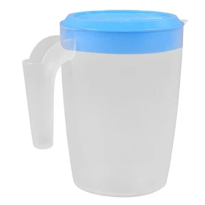 Jarra de jugo de bebida jarras de bebidas para bebés con tapas para refrigerador de plástico transparente - Imagen 1 de 12