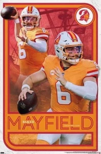 Póster con logotipo de equipo de fútbol americano de la NFL impresión artística letrero de metal 12X8 pulgadas decoración de pared cueva 62 - Imagen 1 de 1