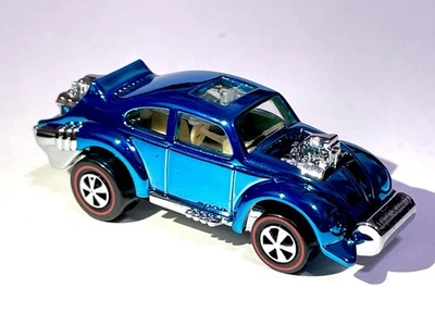 🔥 Hot Wheels Custom Made Redline Spectraflame Blue Evil Weevil RLC Neo Classics - Image 1 of 4