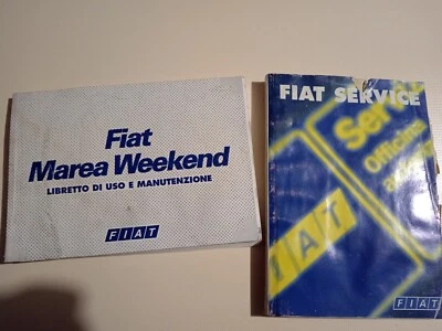 Manuale uso e manutenzione Fiat Marea - Immagine 1 di 2