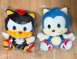 Sega Fave SONIC & FRIENDS Sonic Shadow Plüsch M 2er Set Puppe 2024 Japan Limitiert - Bild 1 von 10