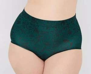 Lane Bryant Teal Lace Comfort Bliss High Waist Brief Panty Plus Size 18/20, 2X - Picture 1 of 5