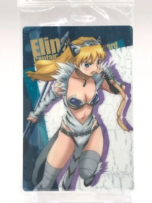 Elina Queen’s Blade Collection Card Gum JAPAN 2008 Very rare F/S No.C08 - Image 1 of 4