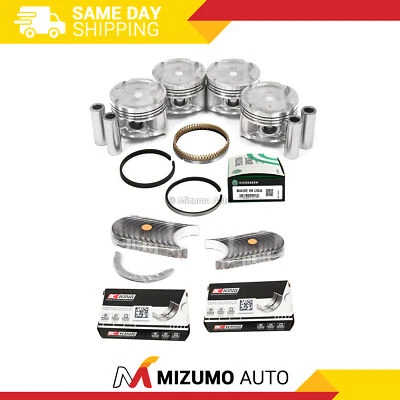 活塞主杆轴承适合 92-95 本田 Civic Del Sol 1.6L SOHC P28 D16Z6 — 第 1/4 张图片