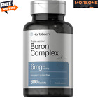 Triple Boron Complex 6 mg Supplement | 300 Tablets | Triple Action | by Horbaach