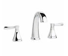 Miseno MNO641CP Elysa-V Widespread Bathroom Faucet with Solid Brass Push-Pop