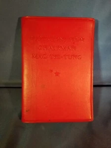 Quotations From Chairman Mao Tse-Tung - 1966 1st edition Little Red Book English - Picture 1 of 6