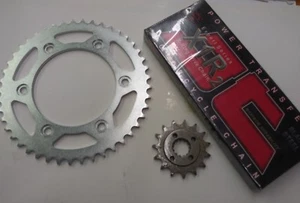 Honda XR650L 15/45 Sprocket and JT XI-R X-RING CHAIN SET / KIT STOCK GEARING - Picture 1 of 3