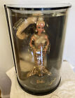 1990 Bob Mackie Gold Barbie in Display Case, 1st in Series (5405) - Nrfb Mattel