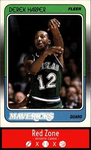 1988-89 Fleer - #30 Derek Harper EX - Picture 1 of 2