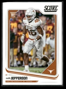 Puntuación #343 2018 Malik Jefferson Texas Longhorns novato - Imagen 1 de 2