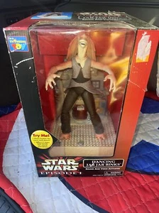 Star Wars 1999 Episode 1 Dancing Jar Jar Binks Thinkway Sound n Voice Activated - Picture 1 of 11