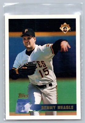 1996 TOPPS CARD # 421 Denny Neagle - Pittsburgh Pirates - Image 1 of 2