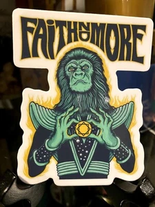 Faith no more FNM Record Store Day Promo 4" sticker Mike Patton FREE SHIPPING - Picture 1 of 1