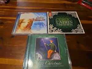 Christmas CD Lot 3 CDs A Celtic Christmas • Santa’s World Beat • While Shepherds - Foto 1 di 10