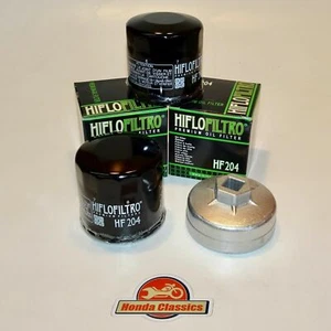 Honda XL700V Transalp Filtro de Aceite Del Motor X 2 + Llave Inglesa Set KIT085 - Imagen 1 de 1