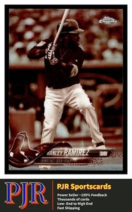 2018 Topps Chrome #59 Hanley Ramirez Boston Red Sox Sepia Refractor - Bild 1 von 2