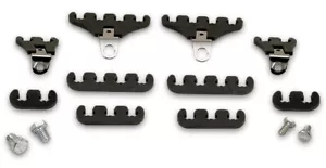 Moroso 72195 SBC Spark Plug Wire Loom Set Under Header Mount 7-9mm Steel Black - Picture 1 of 4