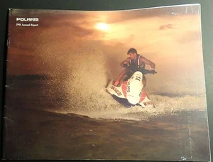 1991 POLARIS WATERCRAFT & SNOWMOBILE ANNUAL REPORT SALES BROCHURE 26 PAGES (526) - Picture 1 of 3