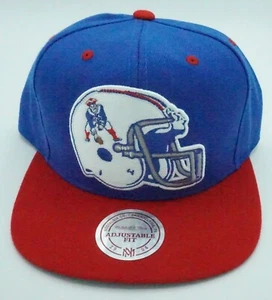 NFL New England Patriots Mitchell & Ness Adult Adjustable Vintage Cap Hat M&N - Picture 1 of 3
