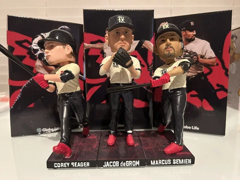 Texas Rangers City Connect Bobblehead SGA Lot 2023 Cover