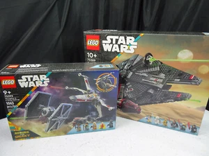 Lego Star Wars, TIE Fighter And X Wing Mashup 75393 & The Dark Falcon 75389 - Picture 1 of 8