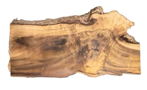 XL MADERA DE MIRTO BURL BLANCO TORNEADO ARTESANÍA CARPINTERÍA APROX 27,5x15x3 IN - Imagen 1 de 2