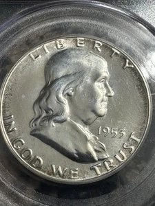 1953 PP Franklin Half Dollar, PCGS PR66, kostenloser Versand - Bild 1 von 3