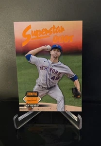 #'ed/50 🔥 PETE ALONSO JACOB DEGROM SSP 2021 Stadium Club Superstar Duos Orange - Bild 1 von 2