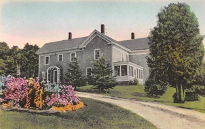 Medomak, Maine MAYFAIR HOUSE Hand-Colored Albertype c1920s Rare Vintage Postcard - Picture 1 of 2