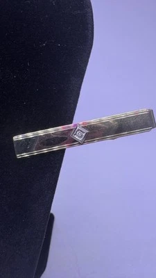Anson Mens 12K Gold Filled Tie Bar With Gem - Image 1 of 4