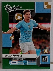 2022-23 Panini Donruss - The Rookies Julian Alvarez #22 Green (RC) - Picture 1 of 2